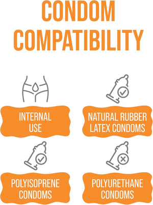 Lubelife Hybrid Lube – Silicone & Water Based Personal Lubricant for Men, Women & Couples – Long Lasting, Non-Sticky, Toy & Condom Compatible, 8 Fl Oz