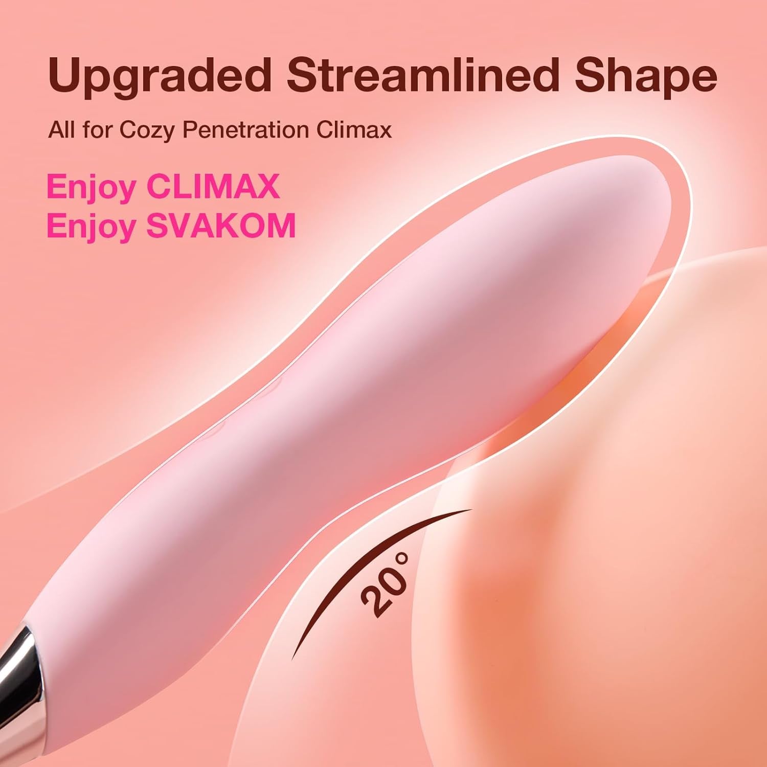 Clitoral Vibrator Adult Sex Toys -  Squirting Vibrators Clit G-Spot Dildo Nipple Stimulator for Women Pleasure - High Frequency Personal Massager Wand Adult Sensory Toy 2 Silicone Heads