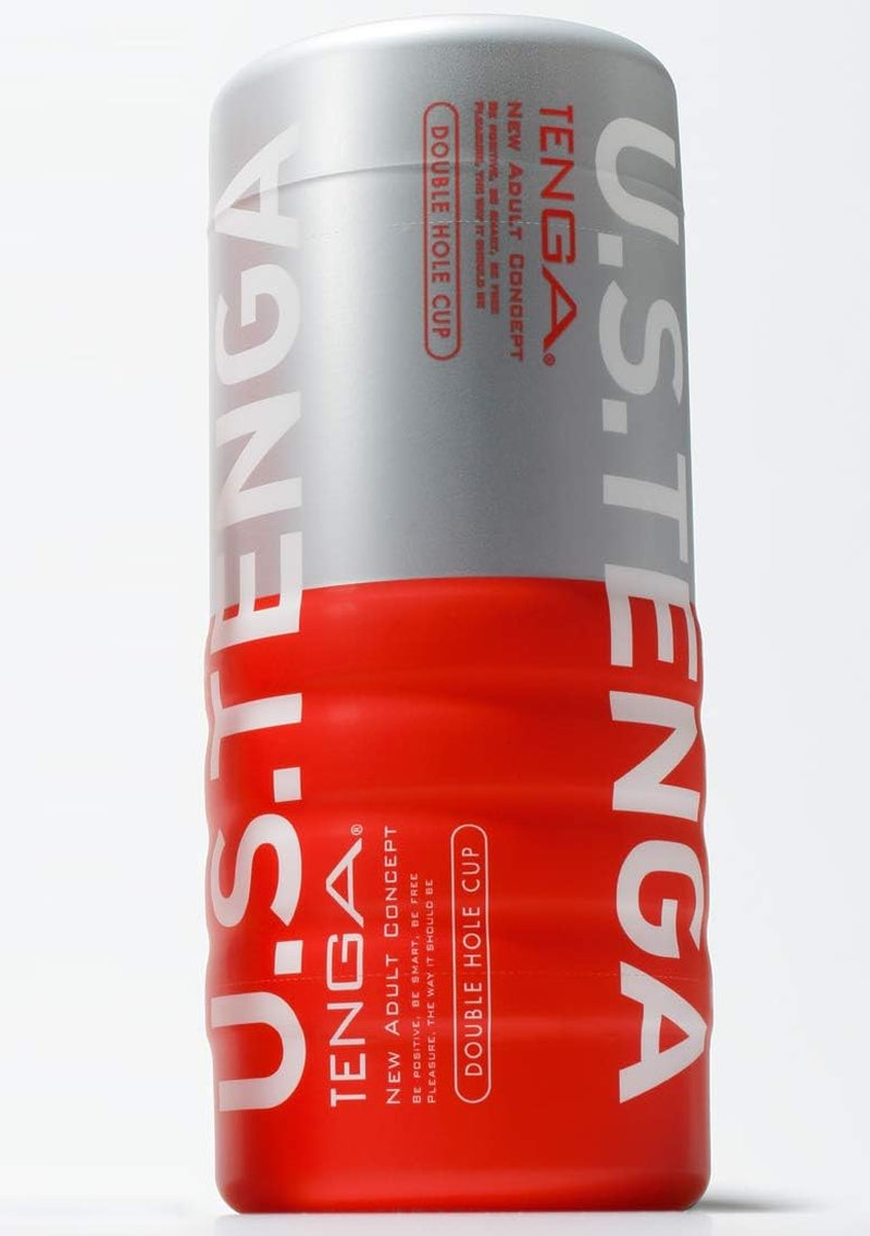 TOC-004US Ultra-Size Pre-Lubricated Double-Hole Male Masturbator Cup with Powerful Suction