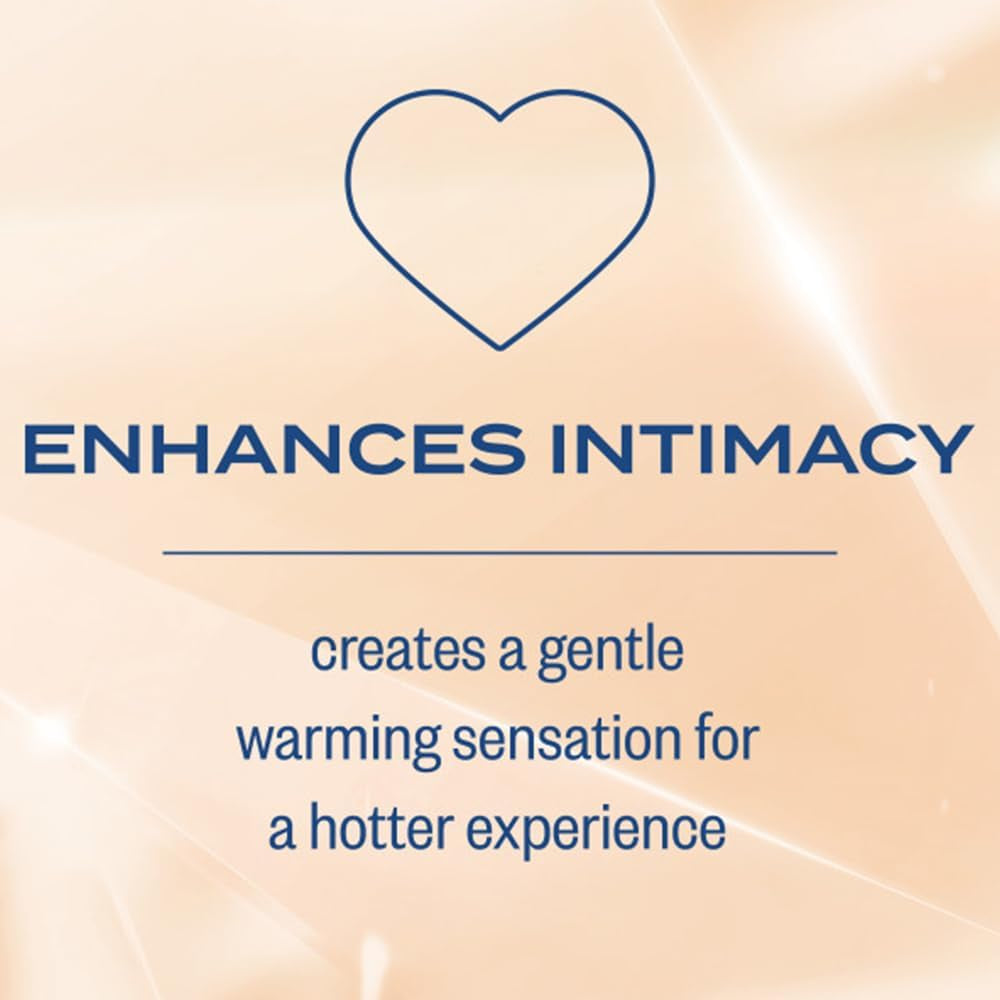 Warming Jelly Glycerin Based Formula 5 Fl Oz. Sensorial Personal Lubricant for Men, Women and Couples & Safe to Use with Latex Condoms (2-Pack)