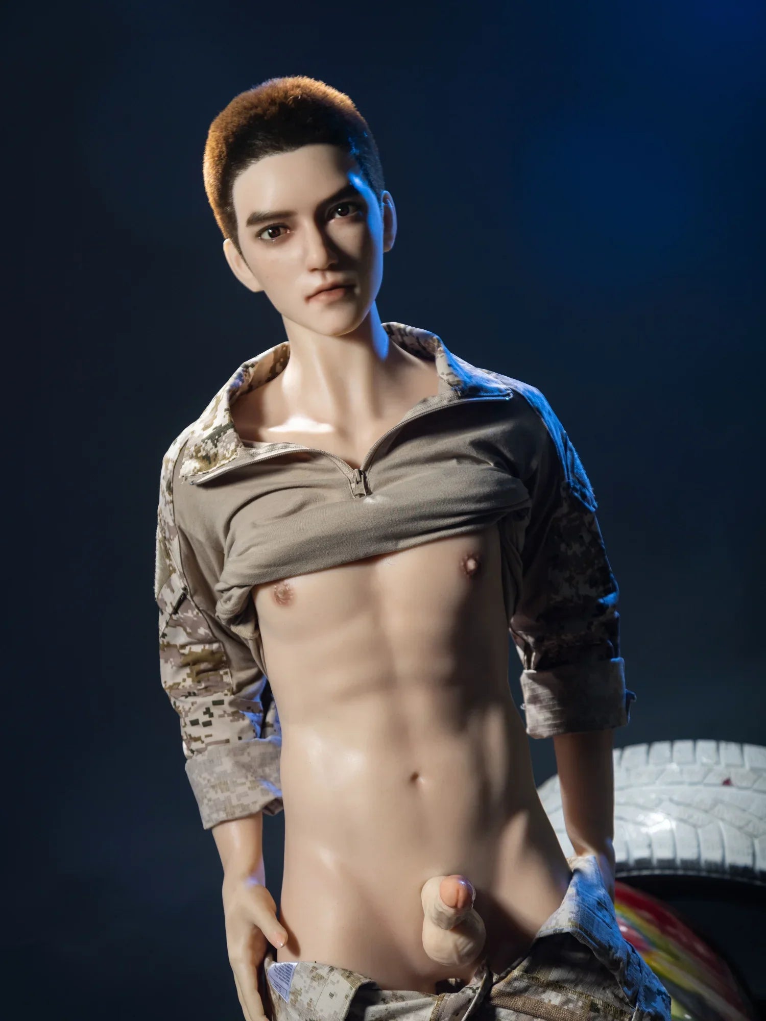 165cm/5ft5-36.5kg Femboy Full Size Sex With Silicone Male Sex Doll | Qita doll