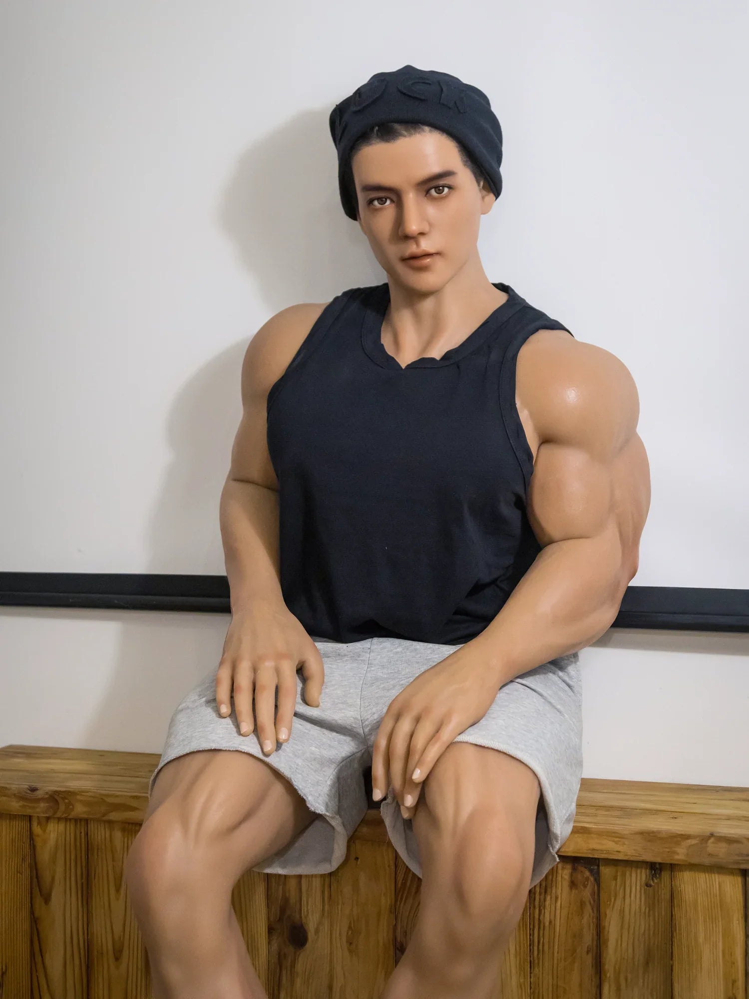 180cm/5ft11-58kg Femboy Full Size Sex With Silicone Male Sex Doll | Qita doll