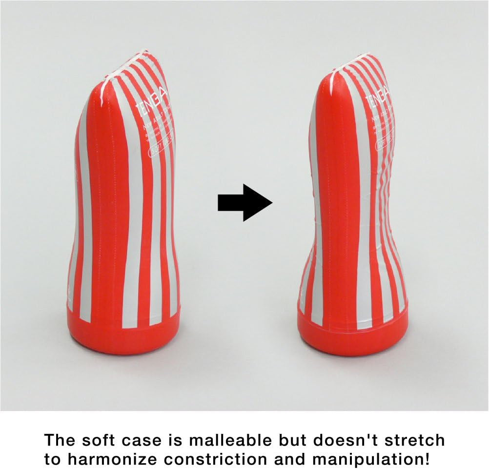 TOC-002US Ultra-Size Pre-Lubricated Soft Tube Male Masturbator Cup with Powerful Suction