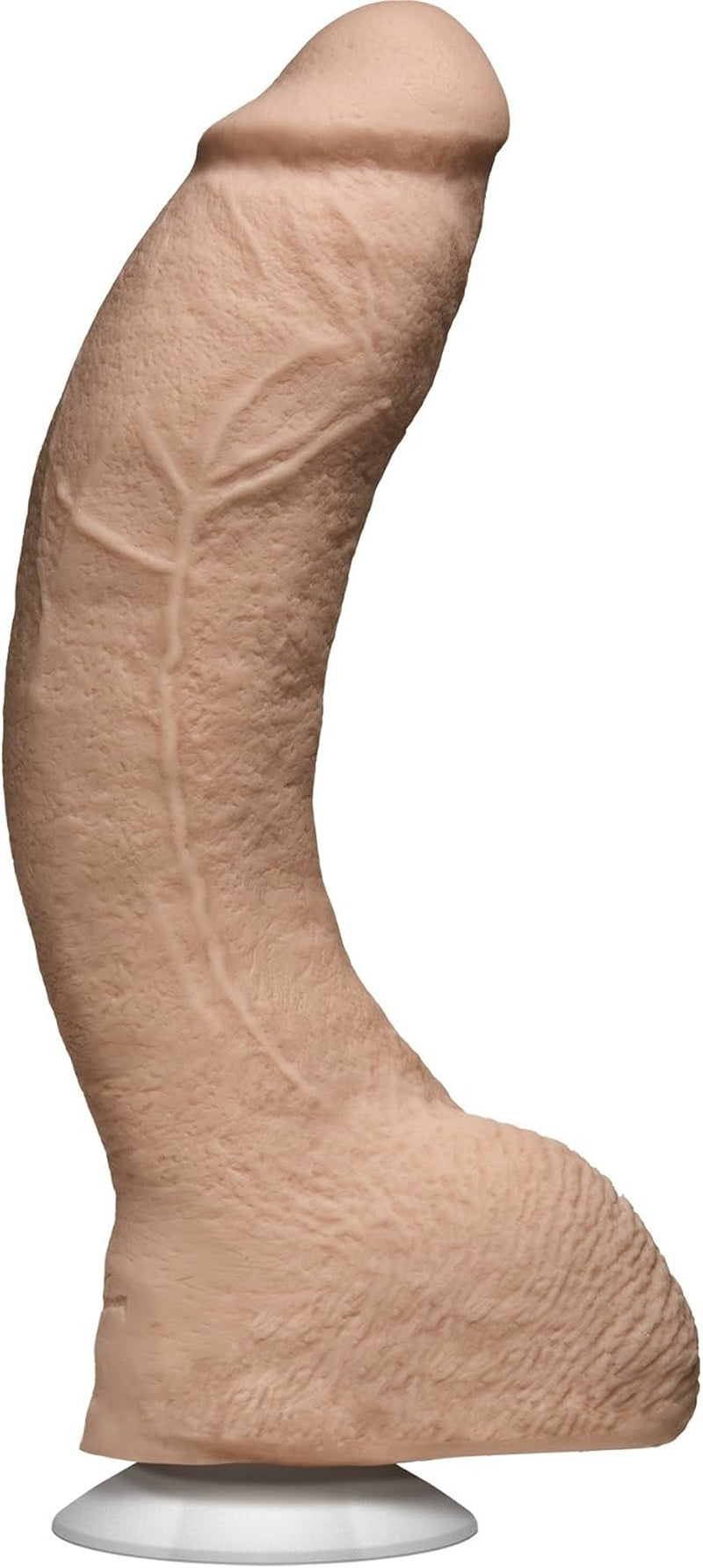 Signature Series - Jeff Stryker - 10 Inch Realistic ULTRASKYN Dildo with Removable Vac-U-Lock Suction Cup - F-Machine & Harness Compatible - for Adults Only, Vanilla