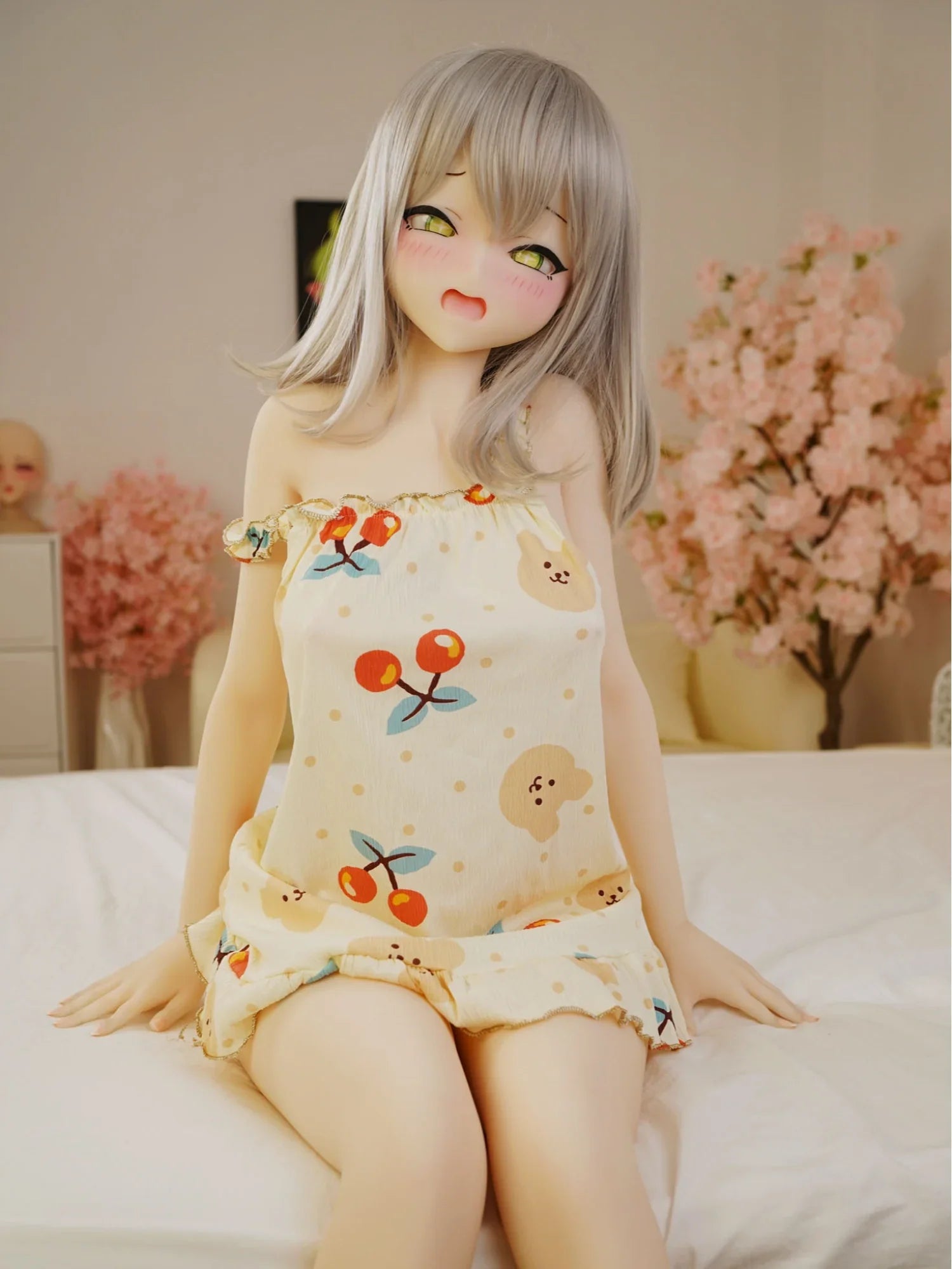 150cm(4ft9)-29kg Ema F Cup S-TPE Animes Gel filled Hentai Sex Doll | IROKEBIJIN Doll