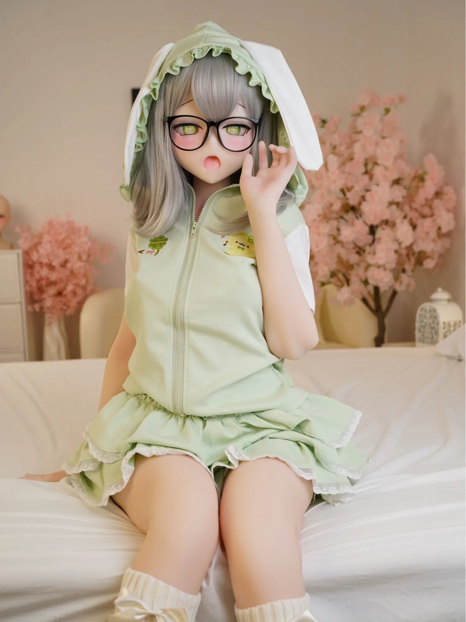 150cm(4ft11)-32.5kg Aiko B Cup S-TPE Animes Gel filled Hentai Sex Doll | IROKEBIJIN Doll