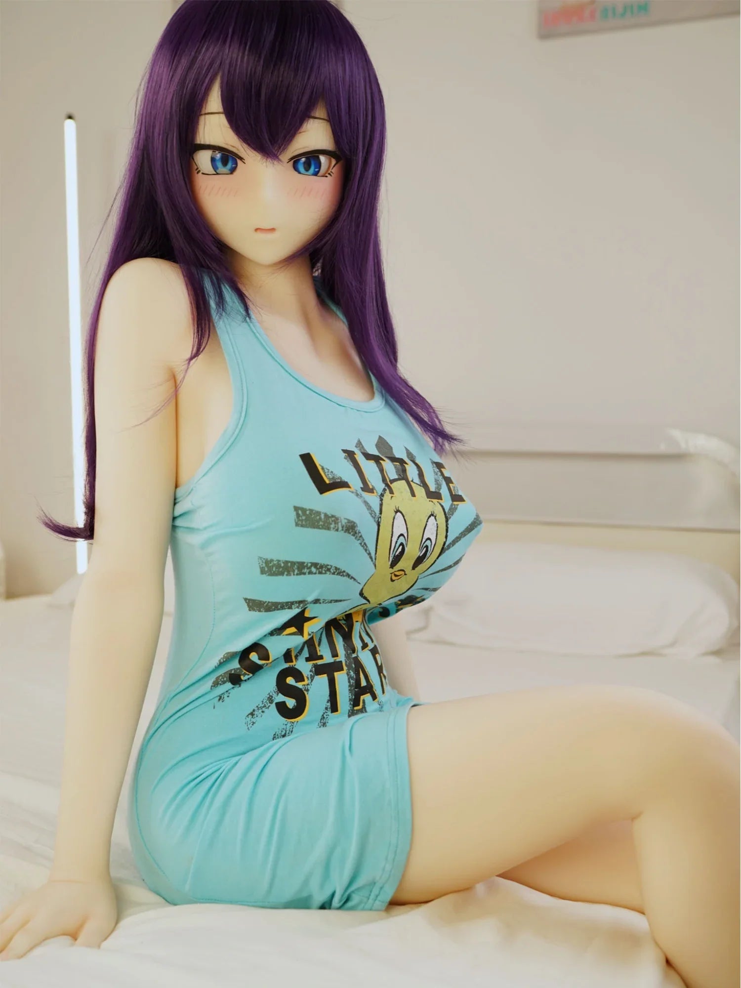 150cm(4ft11)-35kg Akane E Cup S-TPE Animes Gel filled Hentai Sex Doll | IROKEBIJIN Doll