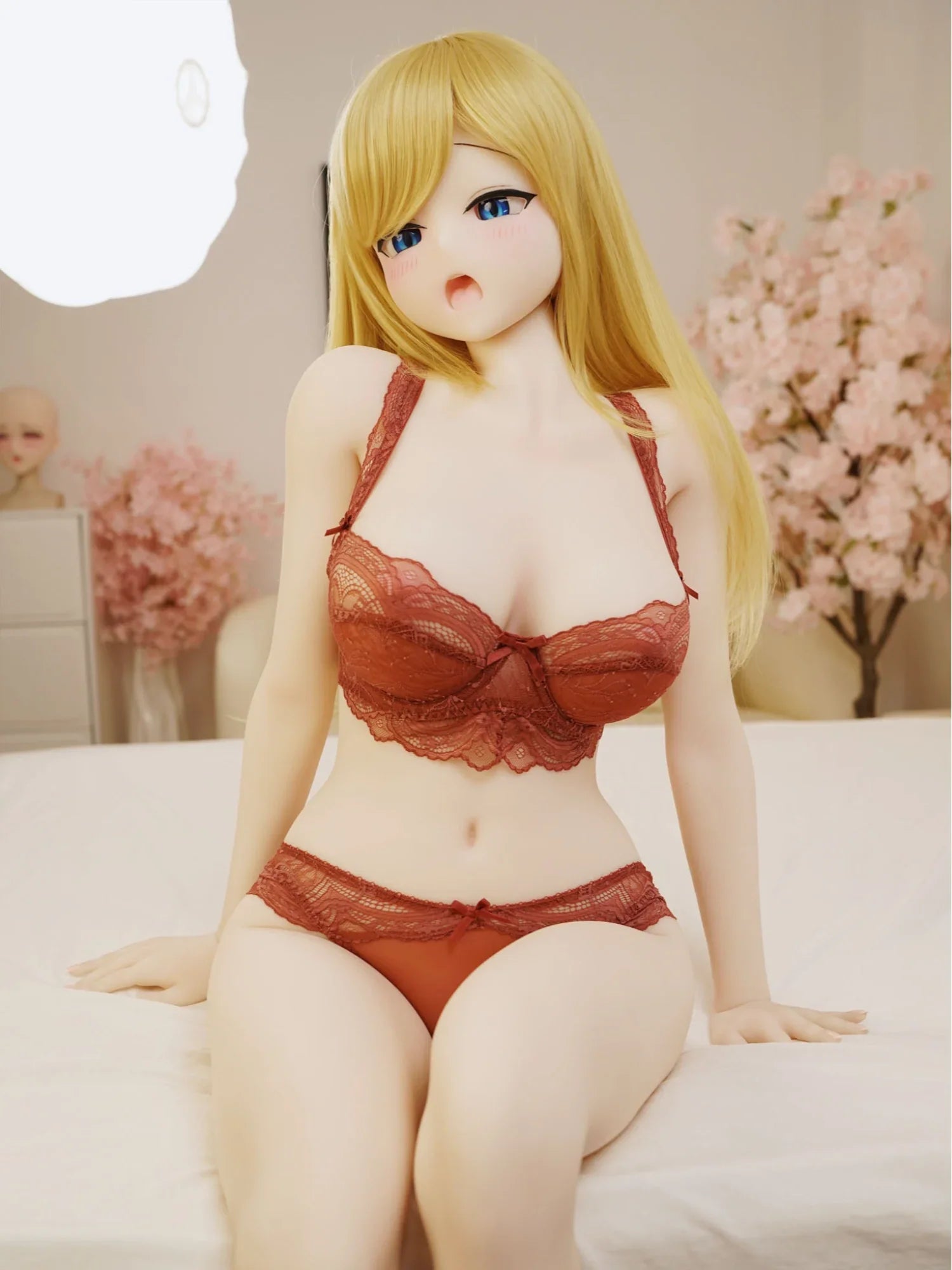 152cm(4ft12)-32kg Aiko C Cup S-TPE Gel filled Breasts Anime Hentai Sex Doll | IROKEBIJIN Doll
