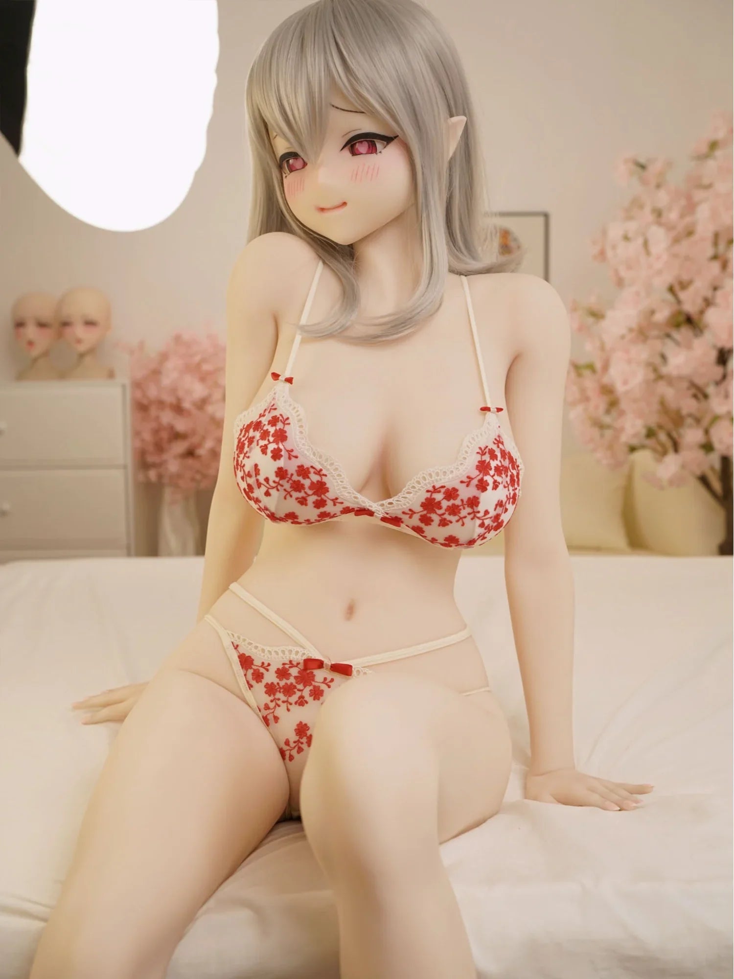 152cm(4ft12)-32kg Rio A C Cup S-TPE Gel filled Breasts Anime Hentai Sex Doll | IROKEBIJIN Doll