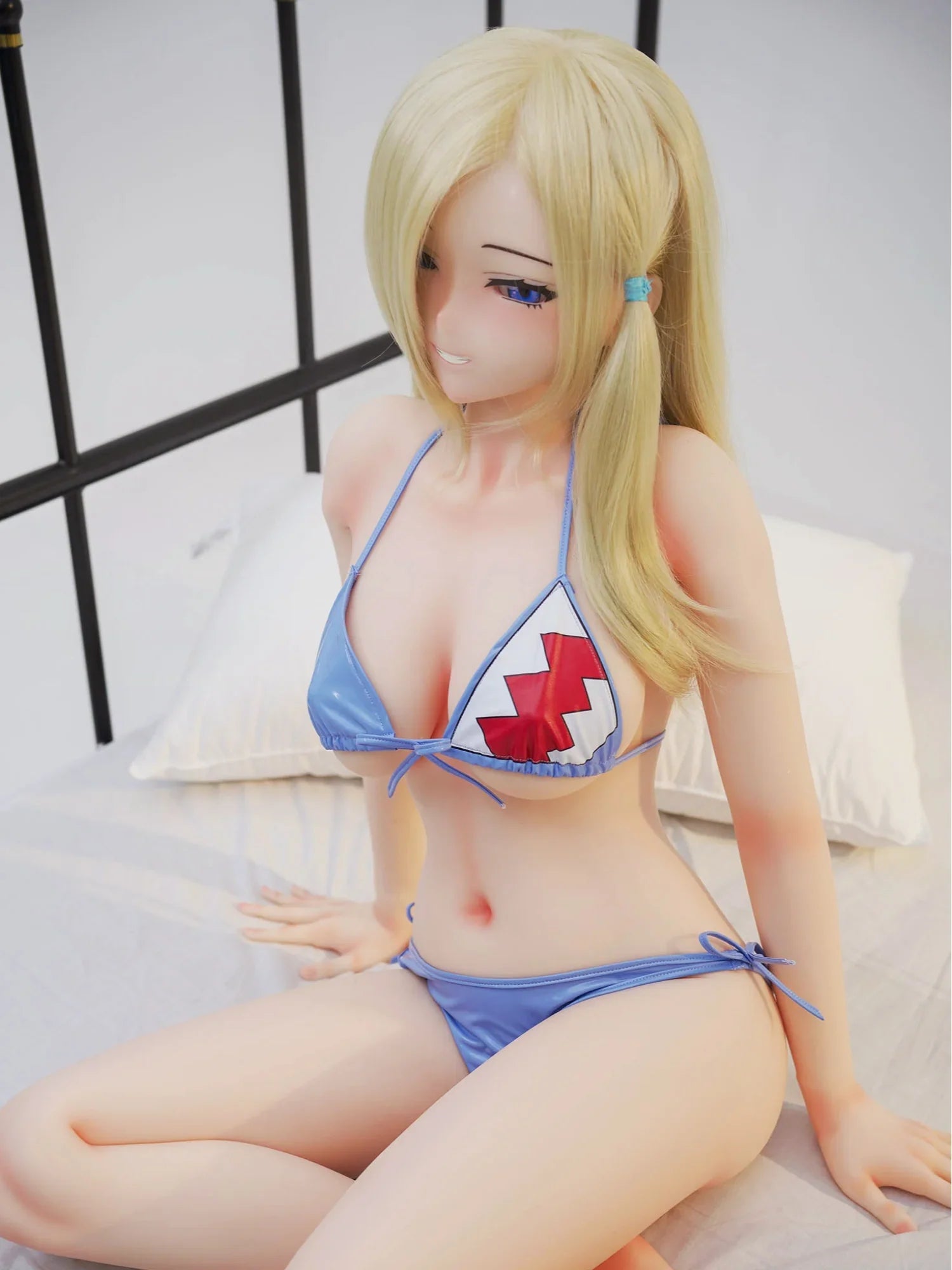 150cm(4ft9)-25kg Kasumi F Cup Silicone HHS Animes Mini Hentai Sex Doll | IROKEBIJIN Doll