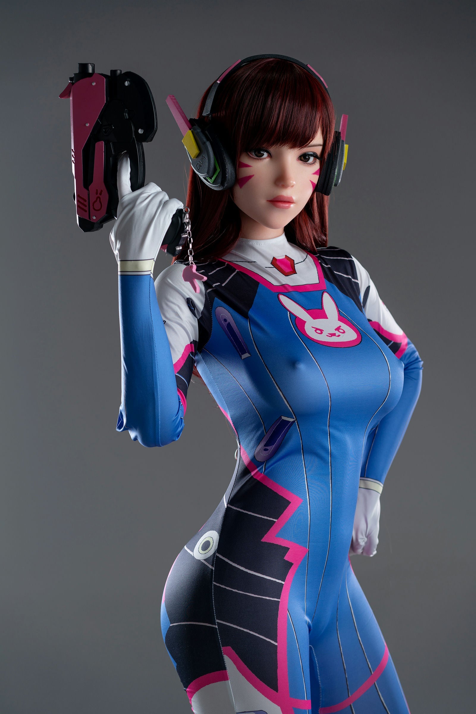 D.Va 167CM D-Cup Game Character Premium Realistic Silicone Doll