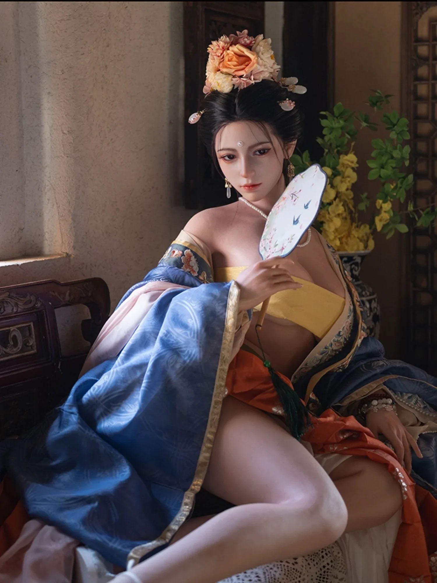 167cm/5ft5-37kg D Cup Asian Silicone Realistic Sex Doll  | TOP-CYDOLL