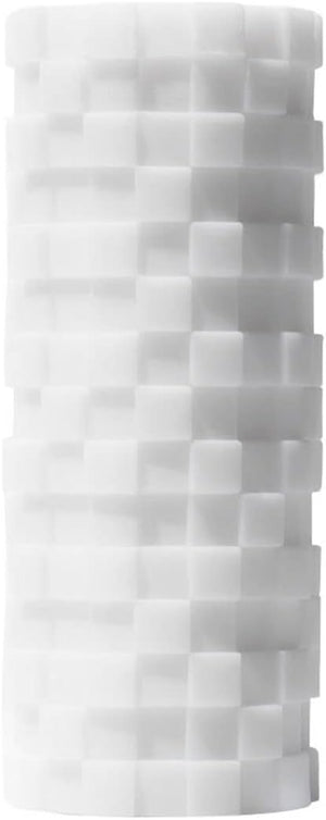 3D Sensual Massage Male Masturbator, Soothing Sculpted Masturbation Sleeve for Men, Reusable Pleasure Device, TNH-002 MODULE, White (TNH002)