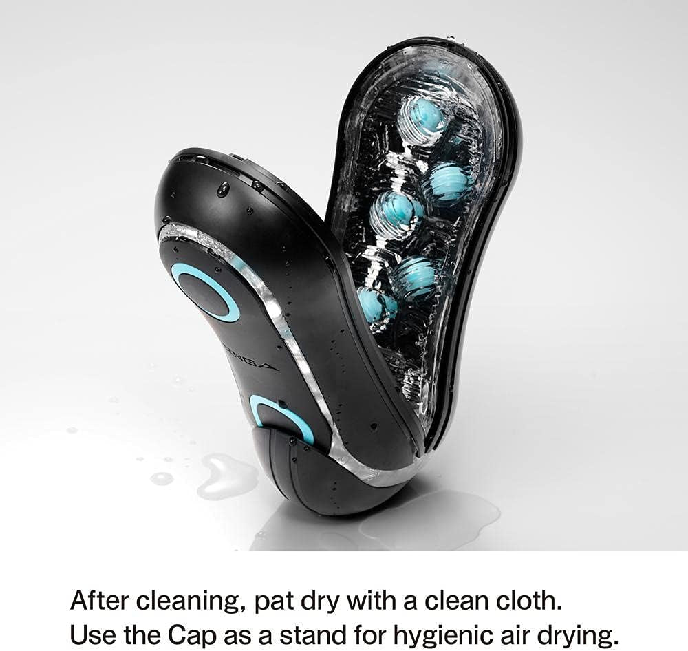 FLIP ORB Strong Blue Rush Reusable Male Masturbator, Fully Waterproof