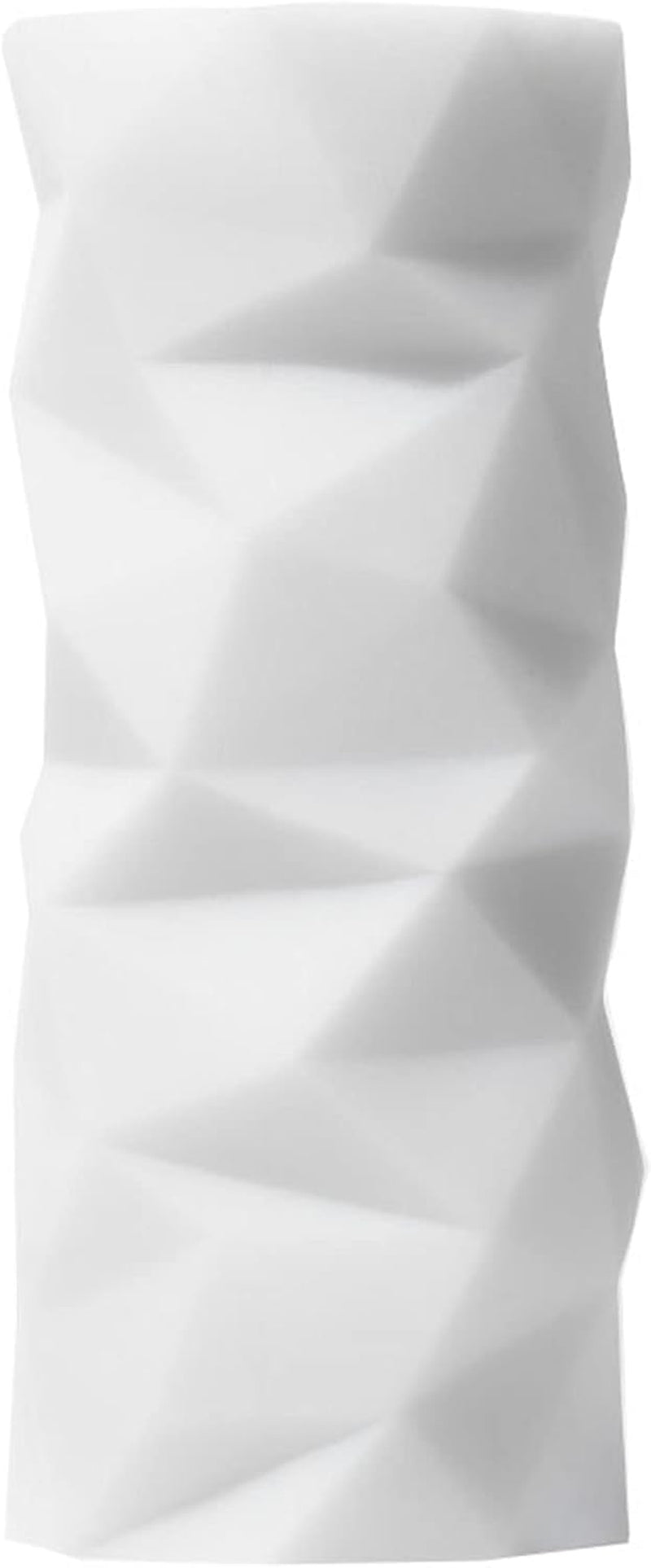 3D Sensual Massage Male Masturbator Soothing Sculpted Masturbation Cup for Men Reusable Pleasure Sleeve Device TNH-004 POLYGON, White (TNH004)