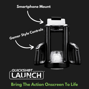 Quickshot Launch | Gamer Style Controls for Stroke Length and Speed