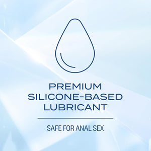 Silicone Lube, Premium Personal Lubricant, Silicone-Based Formula, Safe to Use with Condoms, for Men, Women and Couples, 8.45 Fl Oz