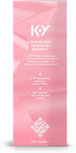 Jelly Personal Lubricant, Body-Friendly Water-Based Formula, Safe for Anal Sex, Safe to Use with Latex Condoms. Glide into a Wetter, Better Experience Every Day. for Men, Women, Couples, 4 FL OZ